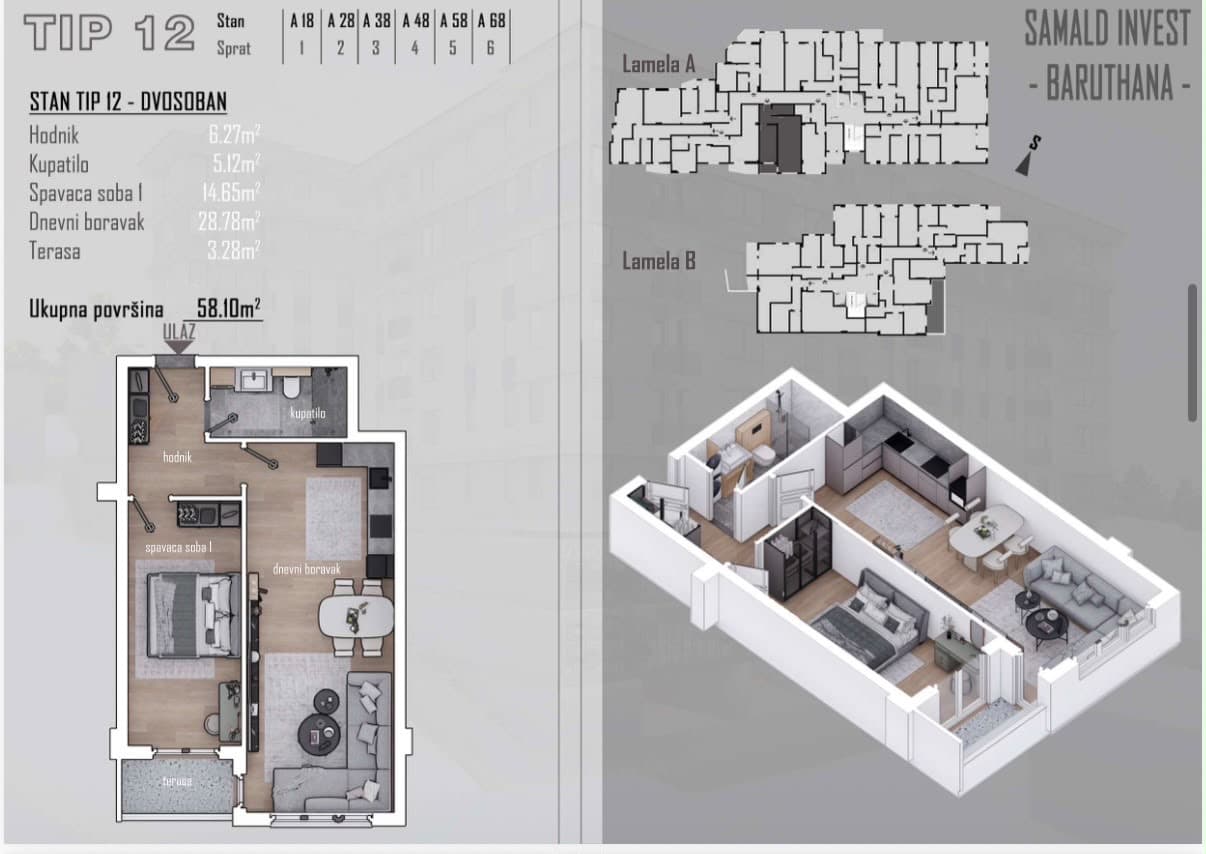 STAN 58,10m2