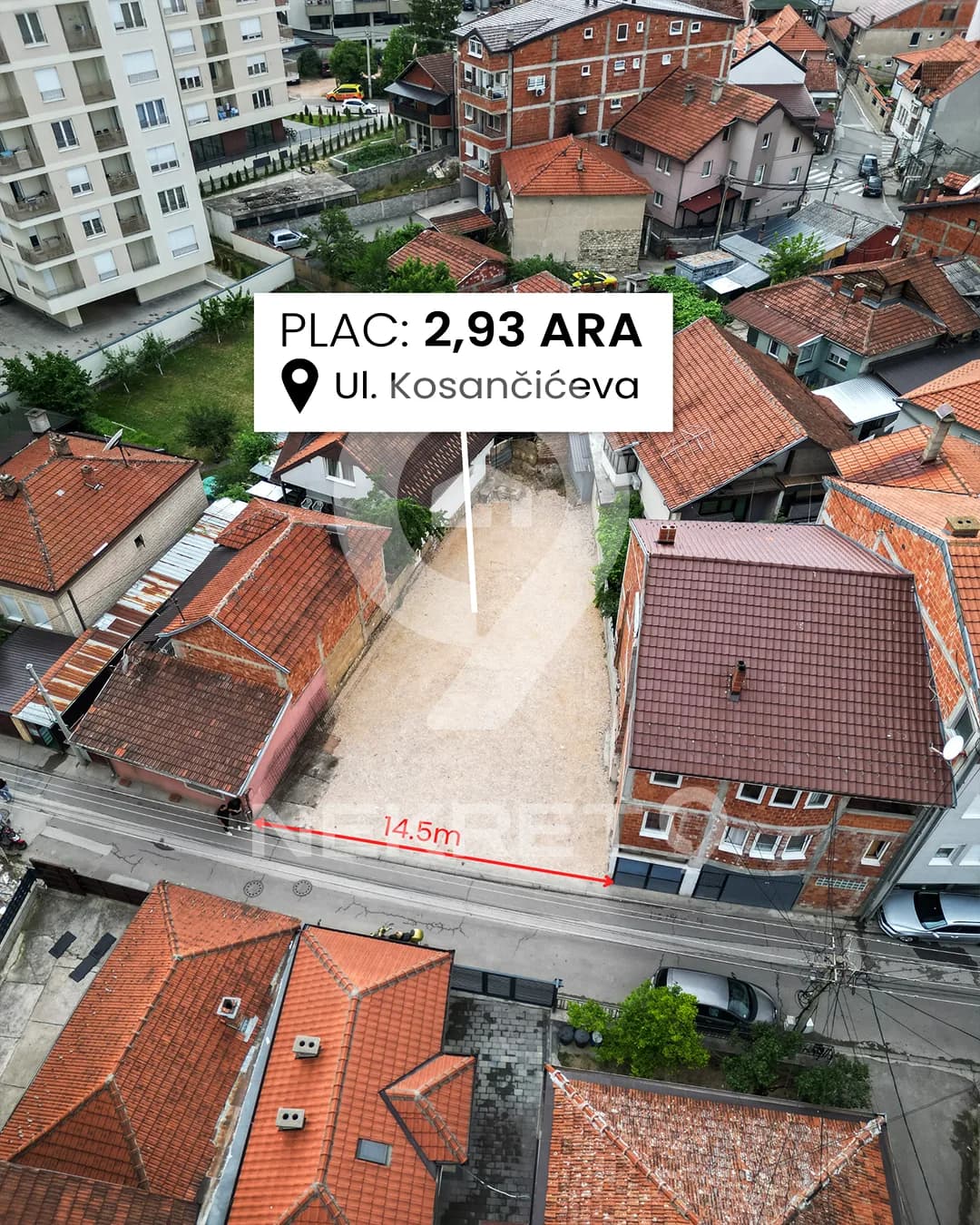 PLAC 2,93ara KOSANČIĆEVA — 2